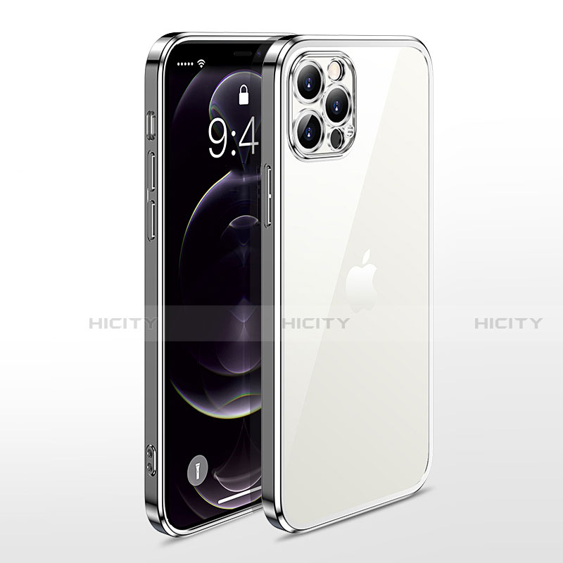 Silikon Schutzhülle Ultra Dünn Flexible Tasche Durchsichtig Transparent N01 für Apple iPhone 12 Pro