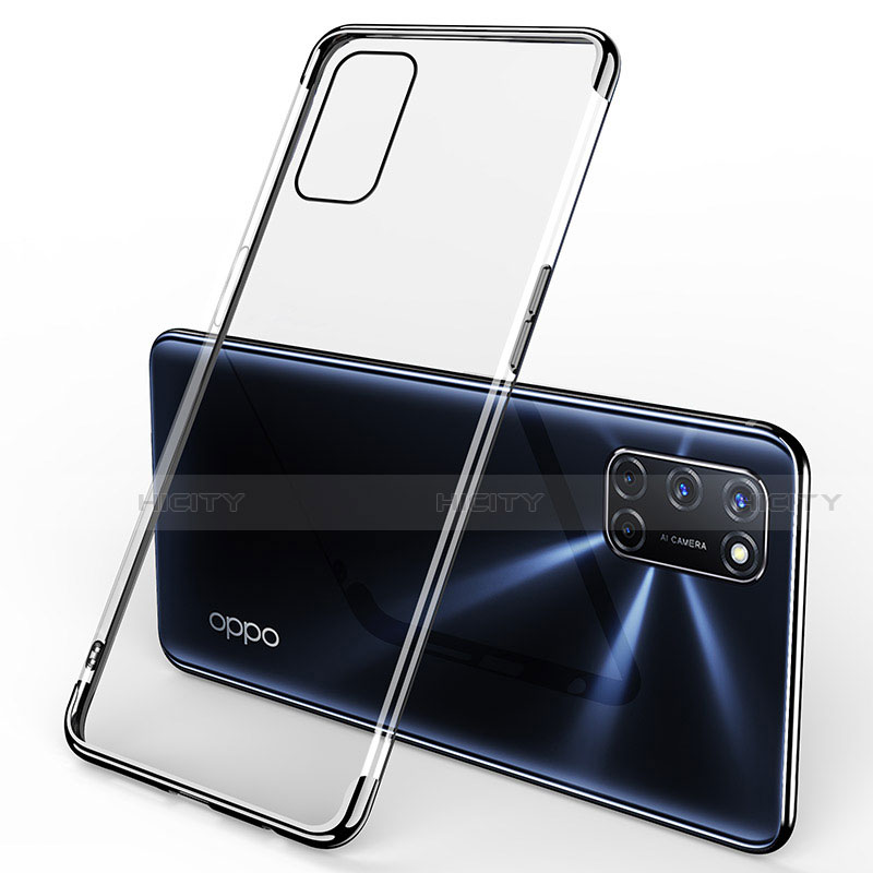 Silikon Schutzhülle Ultra Dünn Flexible Tasche Durchsichtig Transparent S01 für Oppo A52