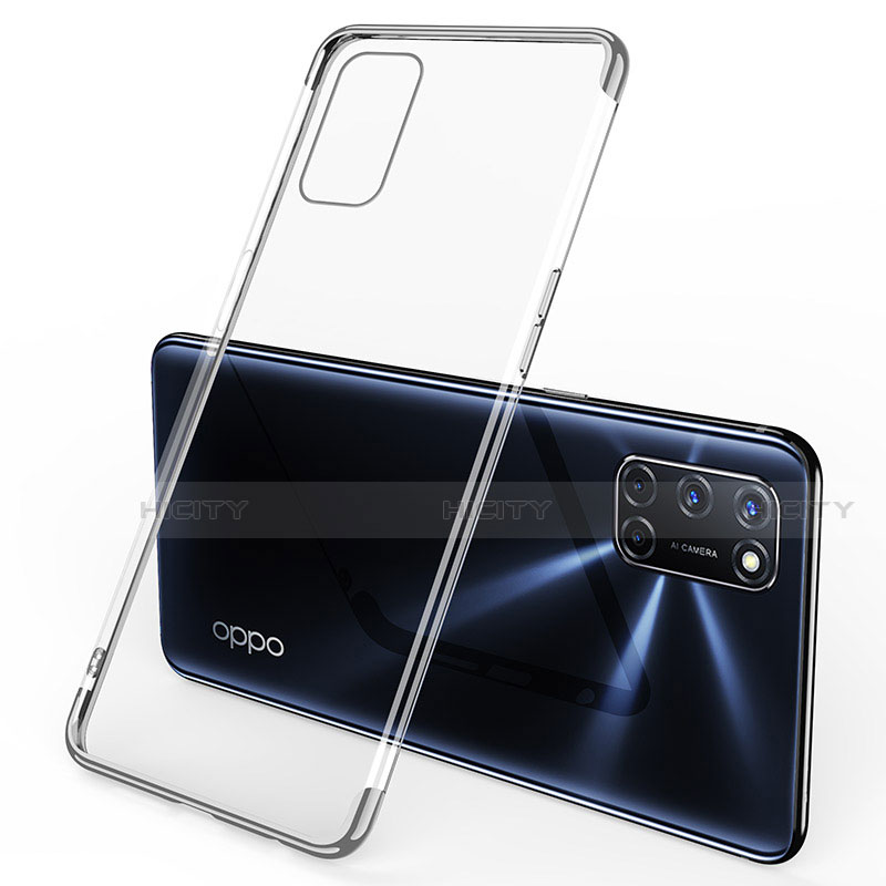 Silikon Schutzhülle Ultra Dünn Flexible Tasche Durchsichtig Transparent S01 für Oppo A52