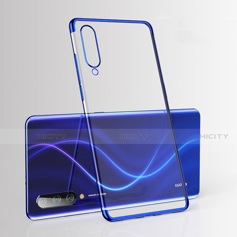 Silikon Schutzhülle Ultra Dünn Flexible Tasche Durchsichtig Transparent S01 für Xiaomi Mi A3