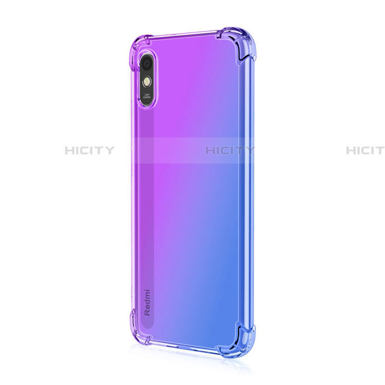 Silikon Schutzhülle Ultra Dünn Flexible Tasche Durchsichtig Transparent S01 für Xiaomi Redmi 9A