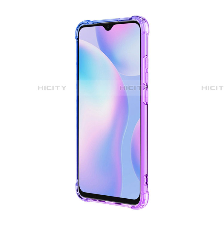 Silikon Schutzhülle Ultra Dünn Flexible Tasche Durchsichtig Transparent S01 für Xiaomi Redmi 9A