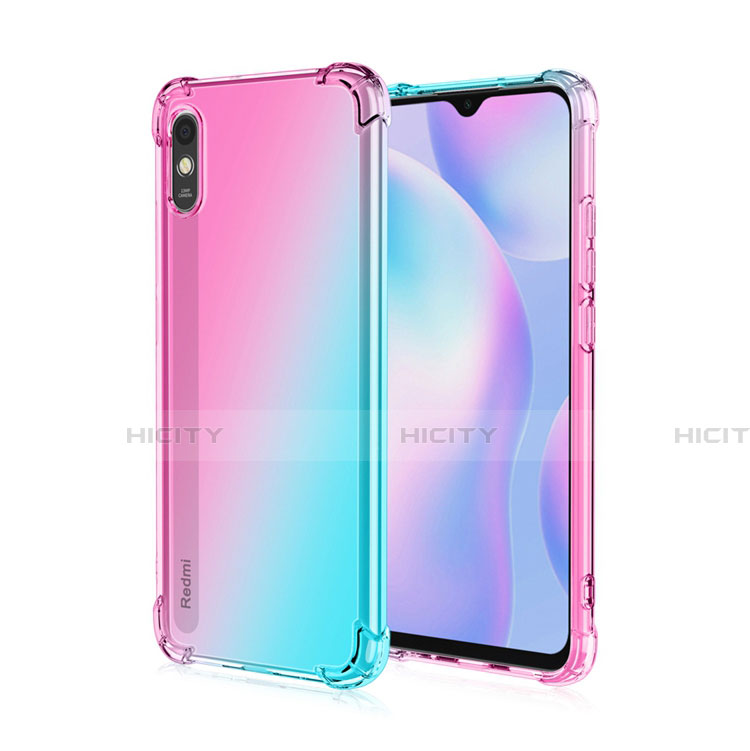 Silikon Schutzhülle Ultra Dünn Flexible Tasche Durchsichtig Transparent S01 für Xiaomi Redmi 9i