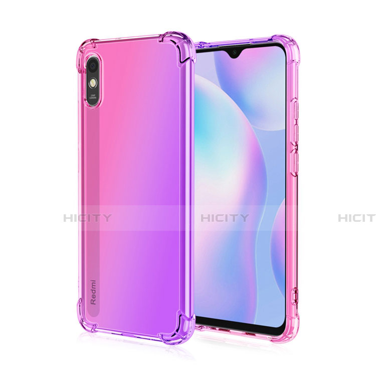 Silikon Schutzhülle Ultra Dünn Flexible Tasche Durchsichtig Transparent S01 für Xiaomi Redmi 9i