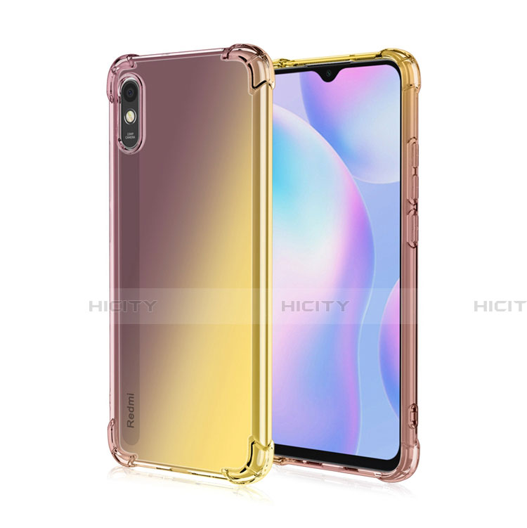 Silikon Schutzhülle Ultra Dünn Flexible Tasche Durchsichtig Transparent S01 für Xiaomi Redmi 9i