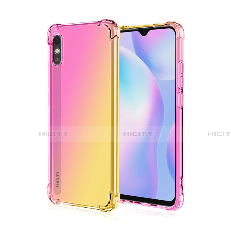 Silikon Schutzhülle Ultra Dünn Flexible Tasche Durchsichtig Transparent S01 für Xiaomi Redmi 9i