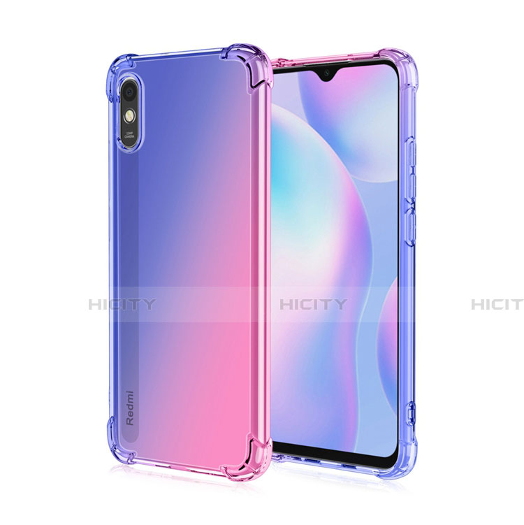 Silikon Schutzhülle Ultra Dünn Flexible Tasche Durchsichtig Transparent S01 für Xiaomi Redmi 9i