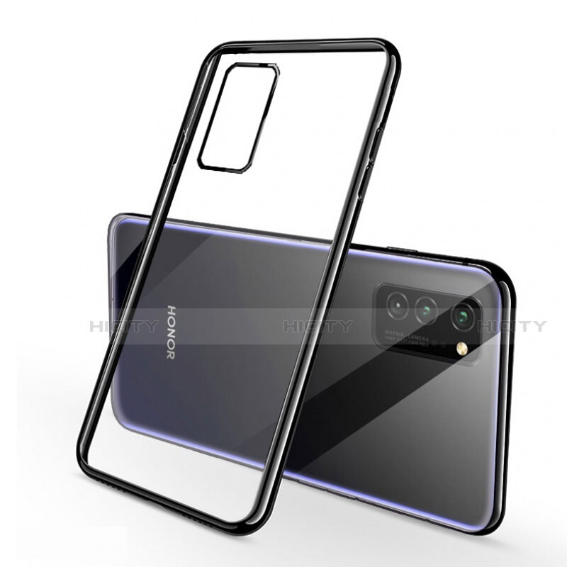 Silikon Schutzhülle Ultra Dünn Flexible Tasche Durchsichtig Transparent S03 für Huawei Honor V30 5G