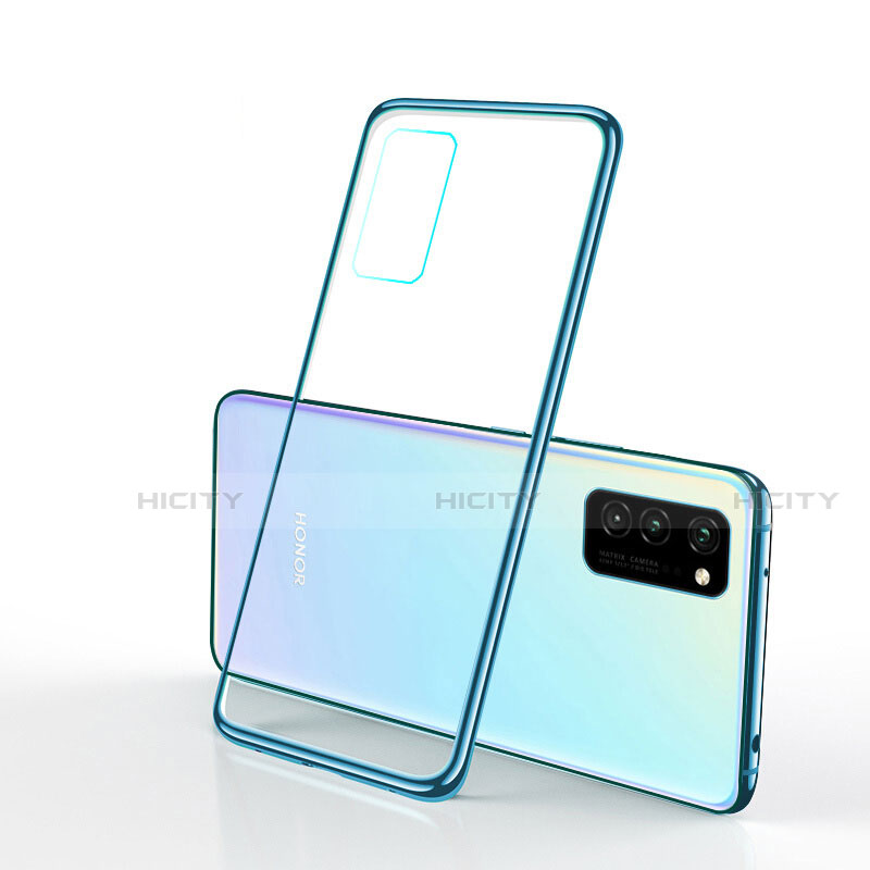 Silikon Schutzhülle Ultra Dünn Flexible Tasche Durchsichtig Transparent S03 für Huawei Honor V30 5G