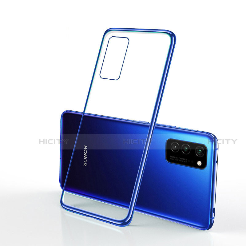 Silikon Schutzhülle Ultra Dünn Flexible Tasche Durchsichtig Transparent S03 für Huawei Honor V30 5G