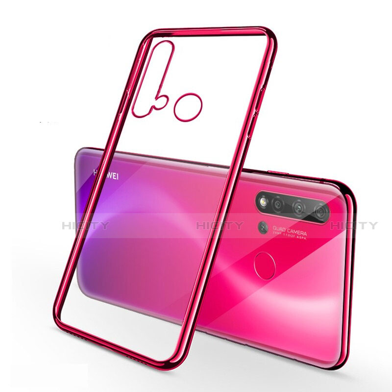 Silikon Schutzhülle Ultra Dünn Flexible Tasche Durchsichtig Transparent S03 für Huawei Nova 5i