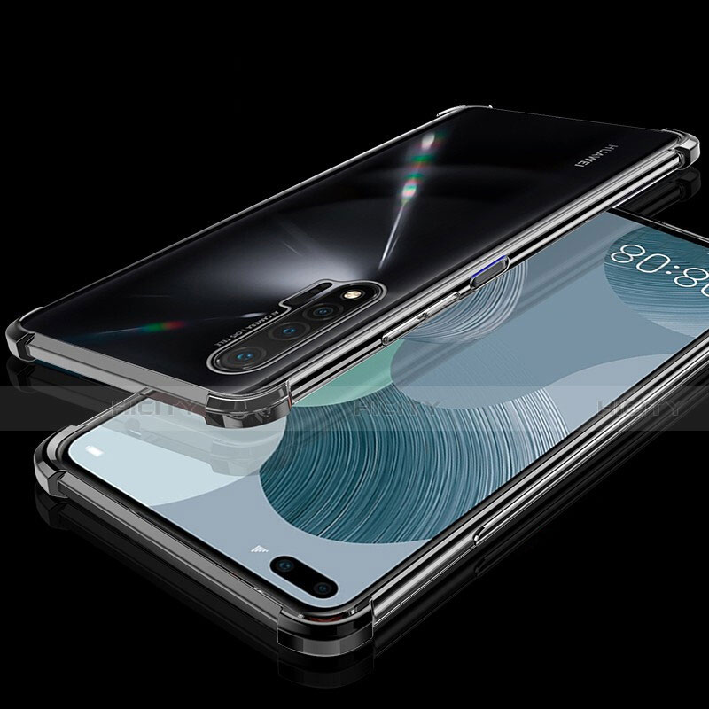 Silikon Schutzhülle Ultra Dünn Flexible Tasche Durchsichtig Transparent S03 für Huawei Nova 6 5G