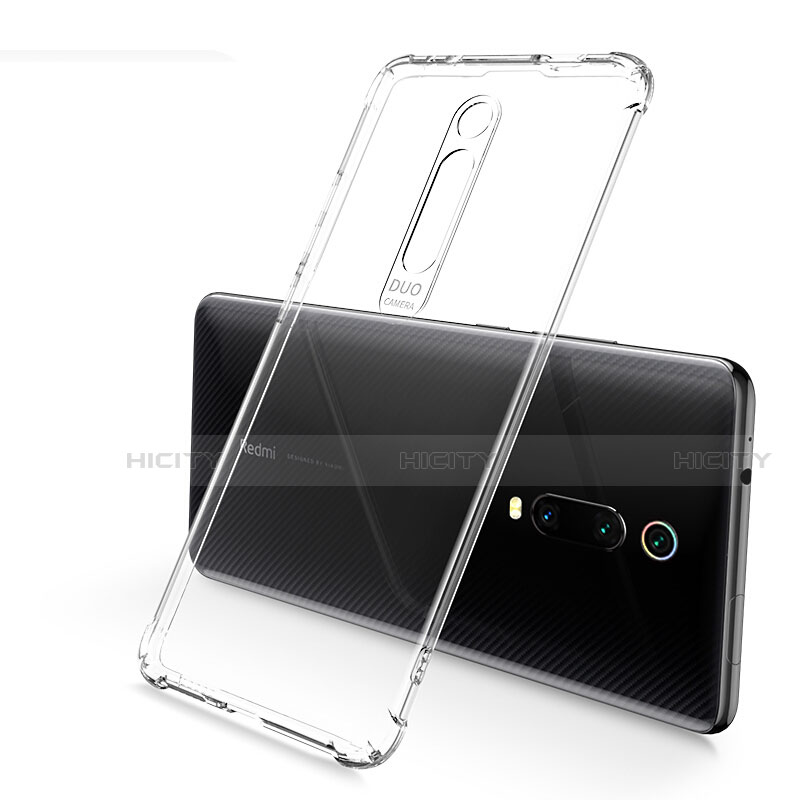 Silikon Schutzhülle Ultra Dünn Flexible Tasche Durchsichtig Transparent S03 für Xiaomi Mi 9T Klar Plus