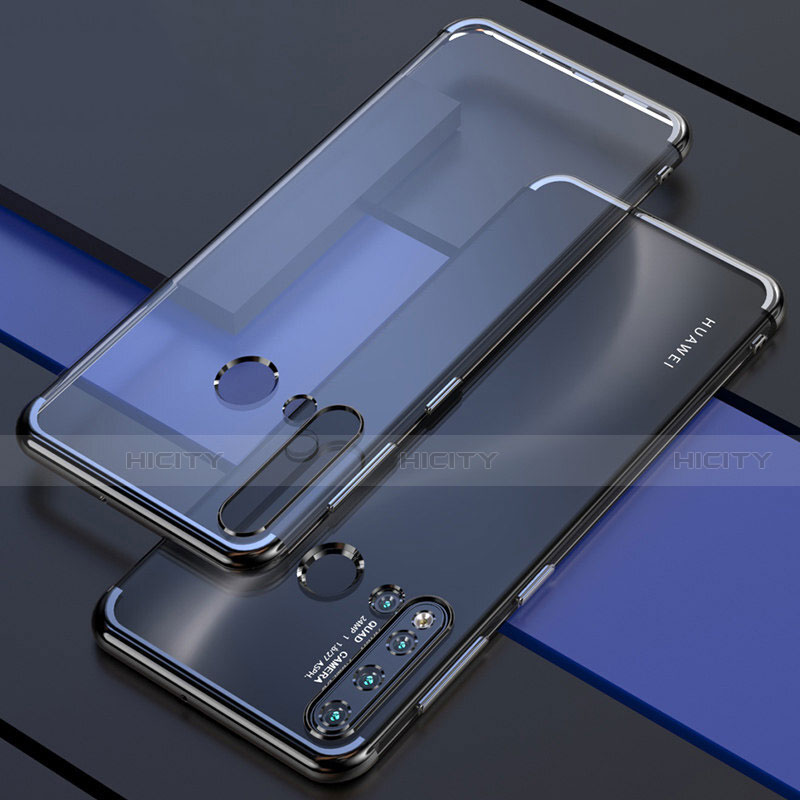 Silikon Schutzhülle Ultra Dünn Flexible Tasche Durchsichtig Transparent S04 für Huawei Nova 5i