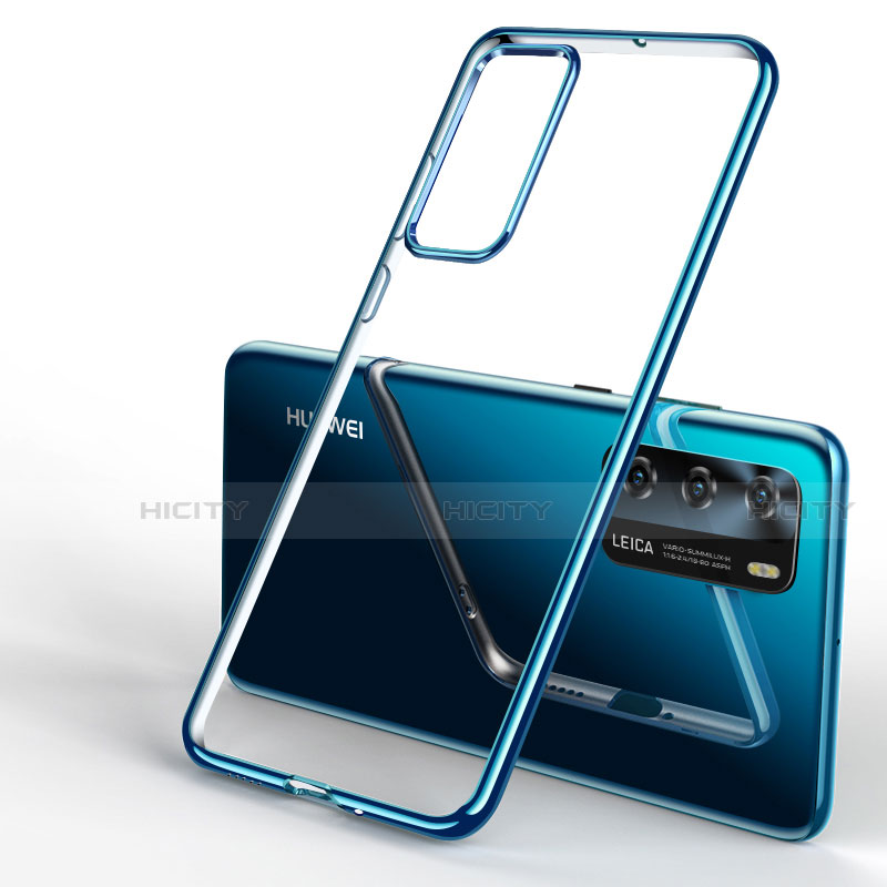 Silikon Schutzhülle Ultra Dünn Flexible Tasche Durchsichtig Transparent S04 für Huawei P40