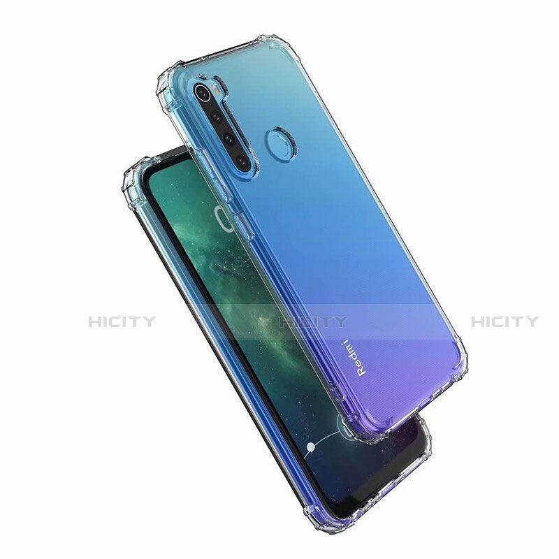 Silikon Schutzhülle Ultra Dünn Flexible Tasche Durchsichtig Transparent S04 für Xiaomi Redmi Note 8 (2021)