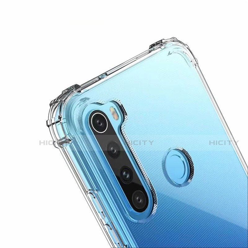 Silikon Schutzhülle Ultra Dünn Flexible Tasche Durchsichtig Transparent S04 für Xiaomi Redmi Note 8 (2021)