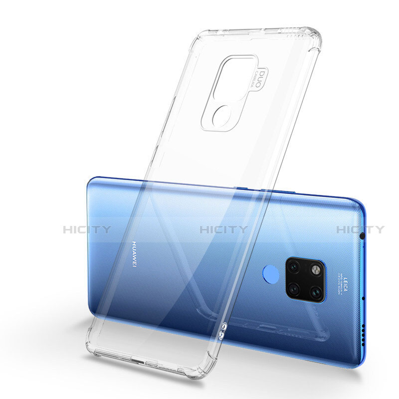 Silikon Schutzhülle Ultra Dünn Flexible Tasche Durchsichtig Transparent S05 für Huawei Mate 20 X 5G Klar Plus
