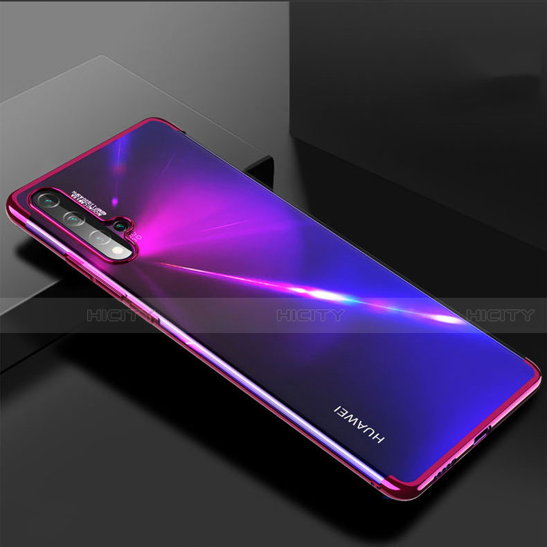 Silikon Schutzhülle Ultra Dünn Flexible Tasche Durchsichtig Transparent S05 für Huawei Nova 5 Pro