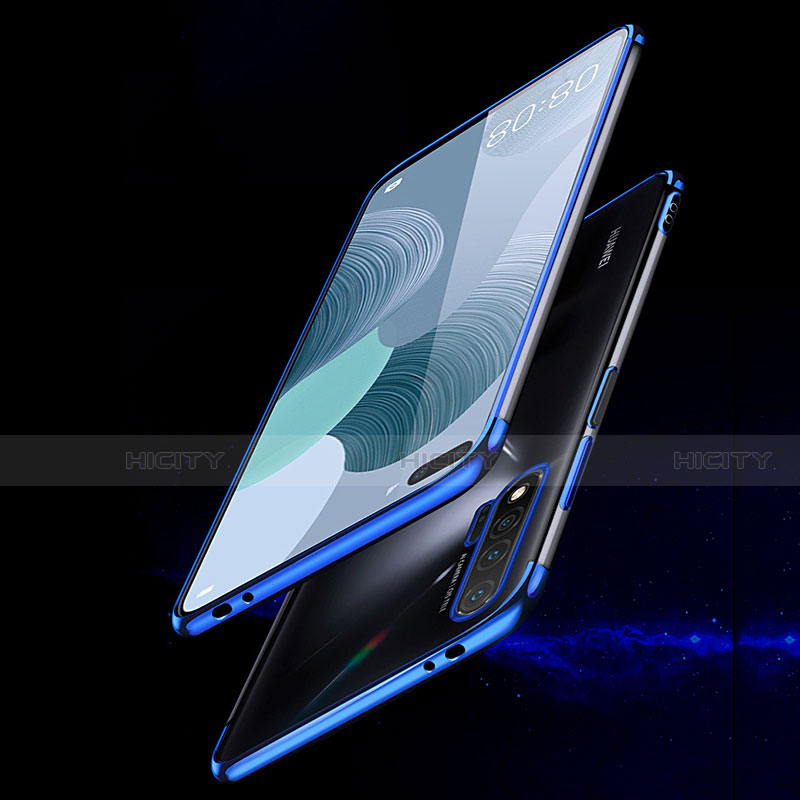 Silikon Schutzhülle Ultra Dünn Flexible Tasche Durchsichtig Transparent S05 für Huawei Nova 6 groß