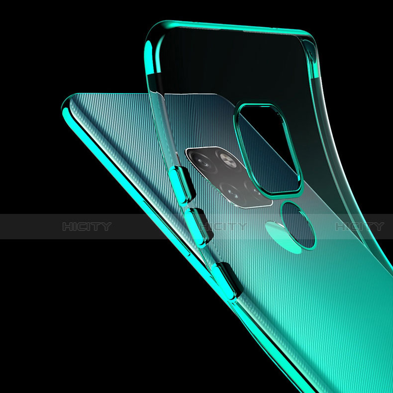 Silikon Schutzhülle Ultra Dünn Flexible Tasche Durchsichtig Transparent S08 für Huawei Mate 20 X 5G