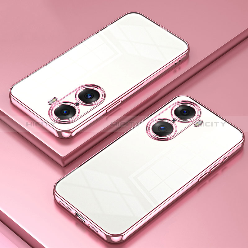 Silikon Schutzhülle Ultra Dünn Flexible Tasche Durchsichtig Transparent SY1 für Huawei Honor 60 Pro 5G