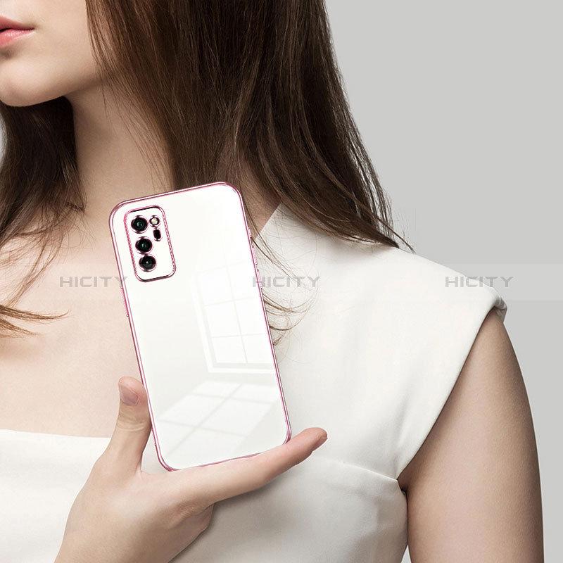 Silikon Schutzhülle Ultra Dünn Flexible Tasche Durchsichtig Transparent SY1 für Huawei Honor V30 5G