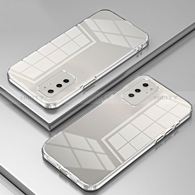Silikon Schutzhülle Ultra Dünn Flexible Tasche Durchsichtig Transparent SY1 für Huawei Honor V30 5G groß