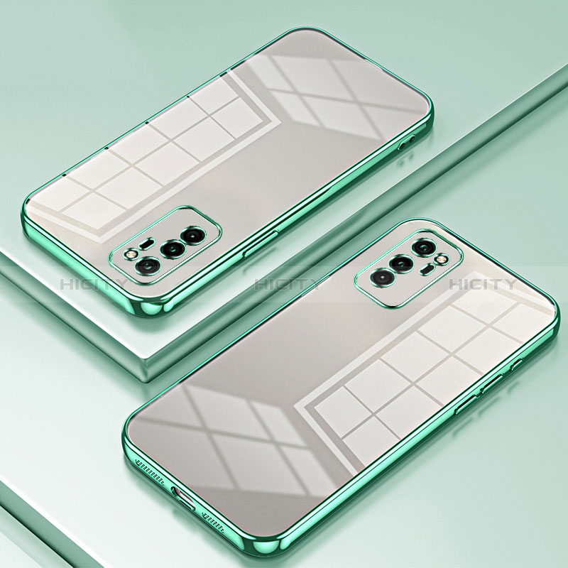Silikon Schutzhülle Ultra Dünn Flexible Tasche Durchsichtig Transparent SY1 für Huawei Honor V30 5G