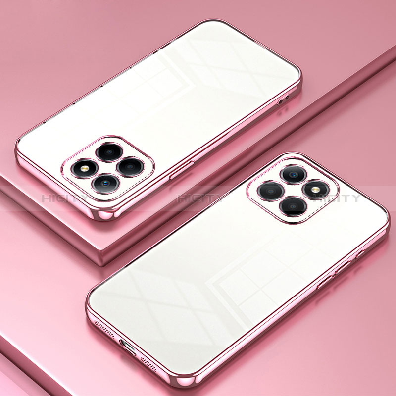 Silikon Schutzhülle Ultra Dünn Flexible Tasche Durchsichtig Transparent SY1 für Huawei Honor X8b