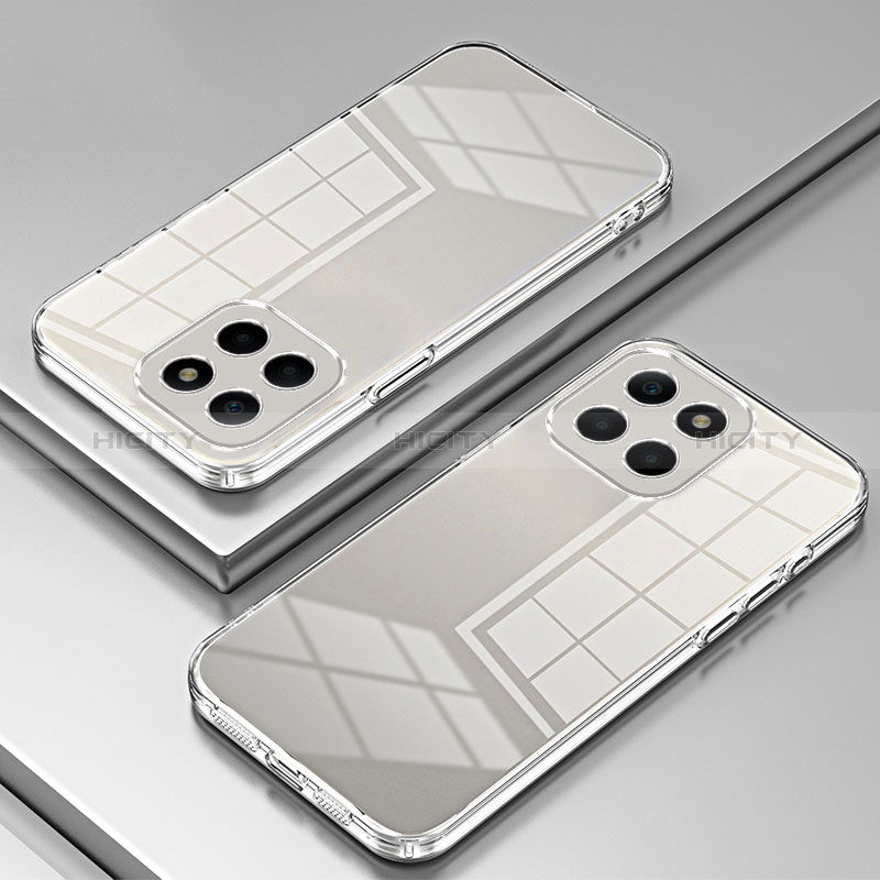 Silikon Schutzhülle Ultra Dünn Flexible Tasche Durchsichtig Transparent SY1 für Huawei Honor X8b groß