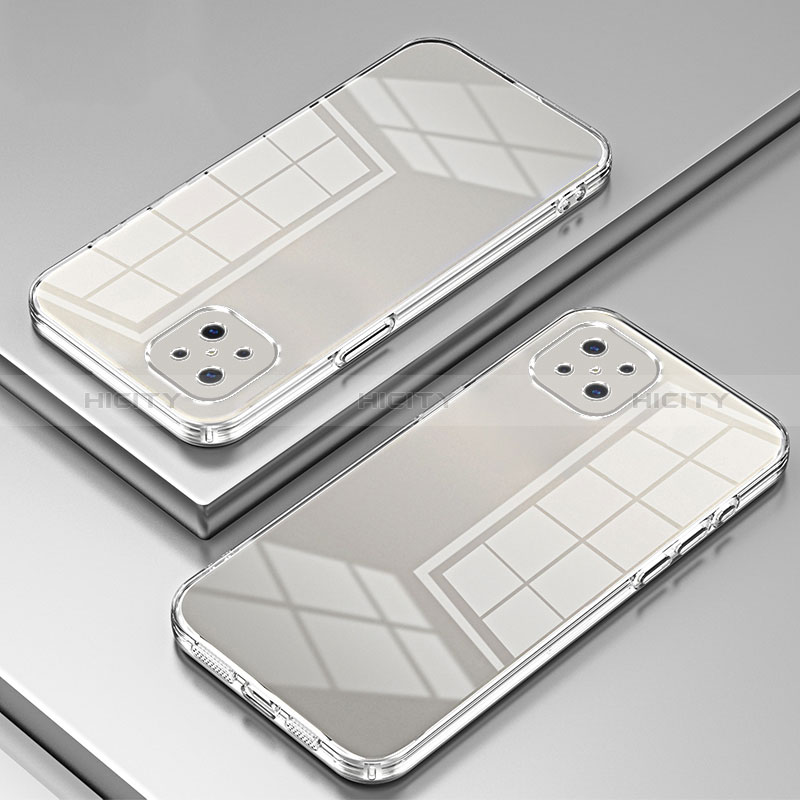 Silikon Schutzhülle Ultra Dünn Flexible Tasche Durchsichtig Transparent SY1 für Oppo A92s 5G groß
