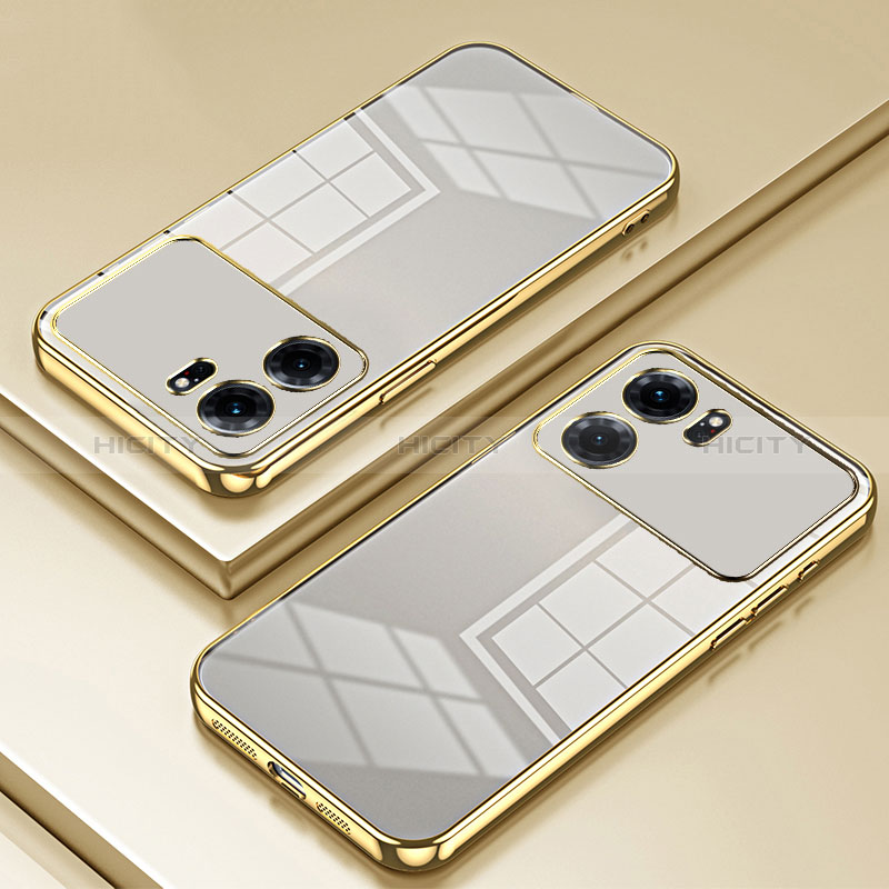 Silikon Schutzhülle Ultra Dünn Flexible Tasche Durchsichtig Transparent SY1 für Oppo K10 5G Gold Plus