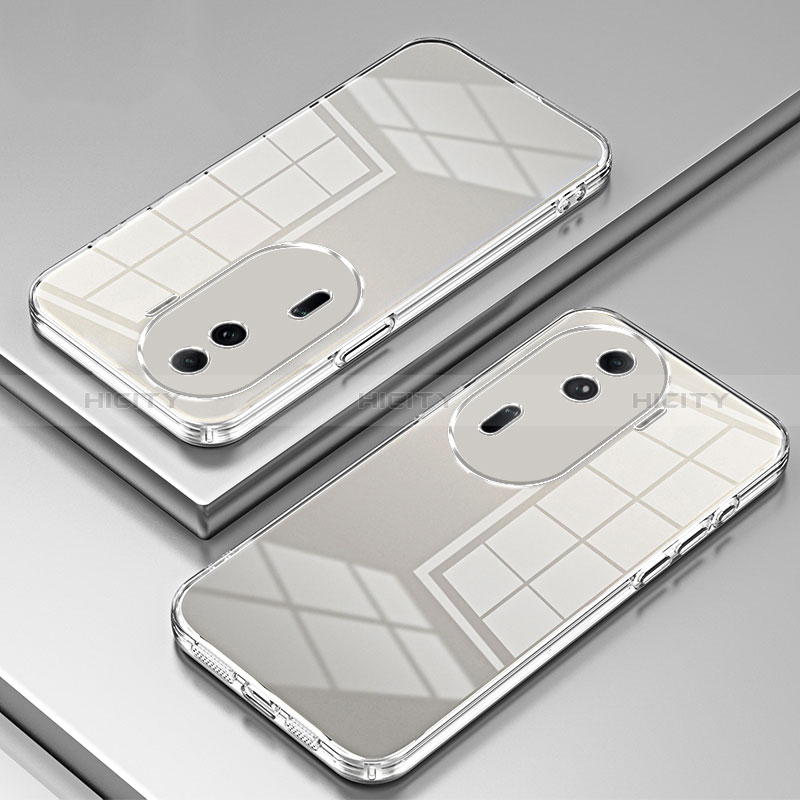 Silikon Schutzhülle Ultra Dünn Flexible Tasche Durchsichtig Transparent SY1 für Oppo Reno11 Pro 5G