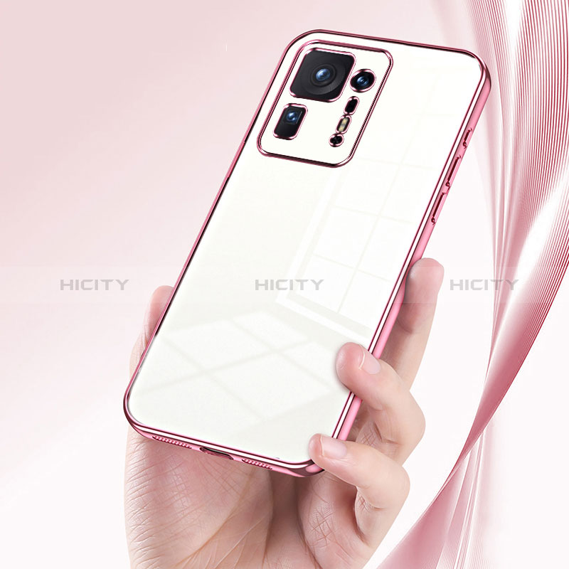 Silikon Schutzhülle Ultra Dünn Flexible Tasche Durchsichtig Transparent SY1 für Xiaomi Mi Mix 4 5G groß