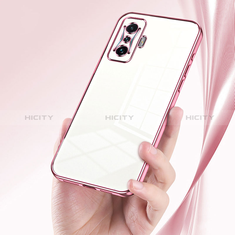 Silikon Schutzhülle Ultra Dünn Flexible Tasche Durchsichtig Transparent SY1 für Xiaomi Redmi K50 Gaming 5G groß