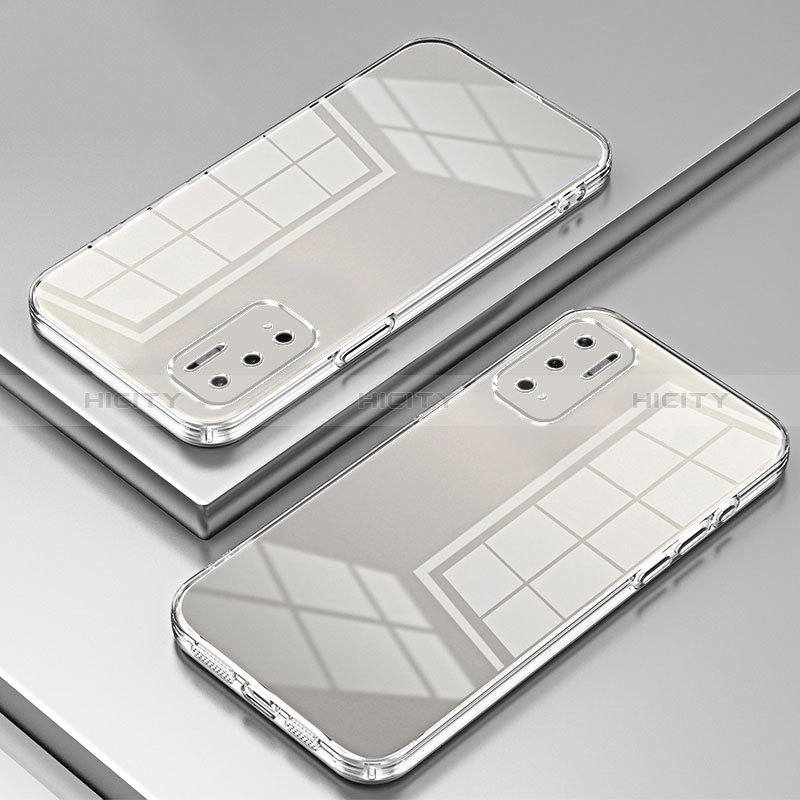 Silikon Schutzhülle Ultra Dünn Flexible Tasche Durchsichtig Transparent SY1 für Xiaomi Redmi Note 10 5G groß