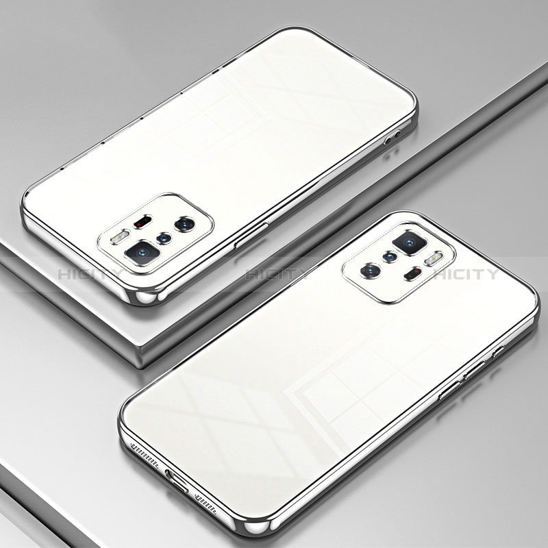 Silikon Schutzhülle Ultra Dünn Flexible Tasche Durchsichtig Transparent SY1 für Xiaomi Redmi Note 10 Pro 5G