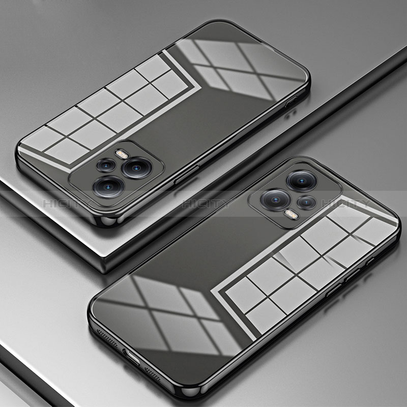 Silikon Schutzhülle Ultra Dünn Flexible Tasche Durchsichtig Transparent SY1 für Xiaomi Redmi Note 12 5G groß