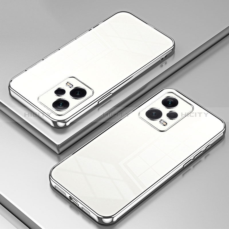 Silikon Schutzhülle Ultra Dünn Flexible Tasche Durchsichtig Transparent SY1 für Xiaomi Redmi Note 12 Explorer groß