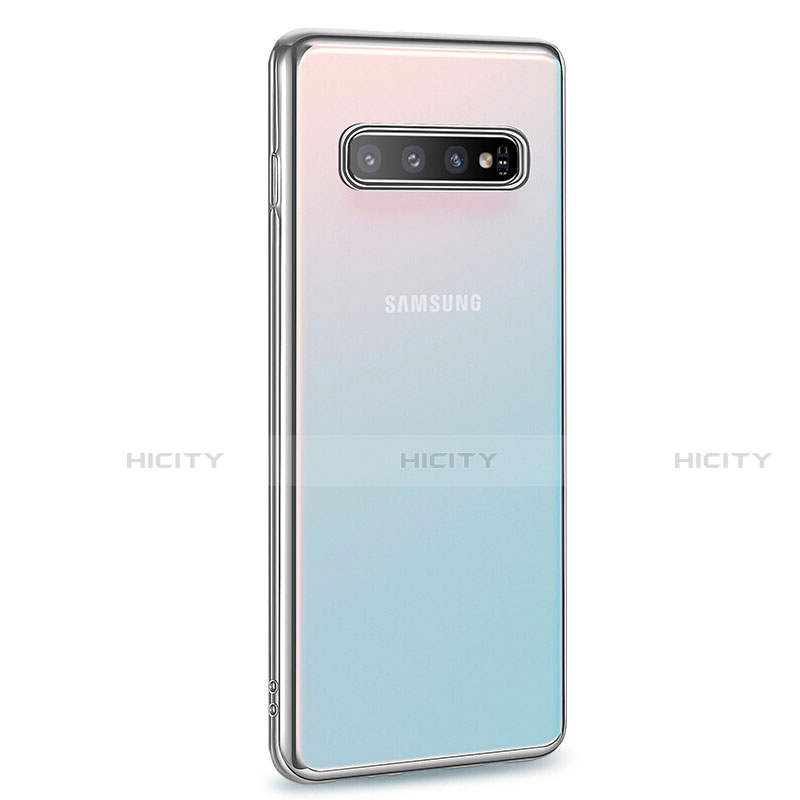 Silikon Schutzhülle Ultra Dünn Flexible Tasche Durchsichtig Transparent U03 für Samsung Galaxy S10