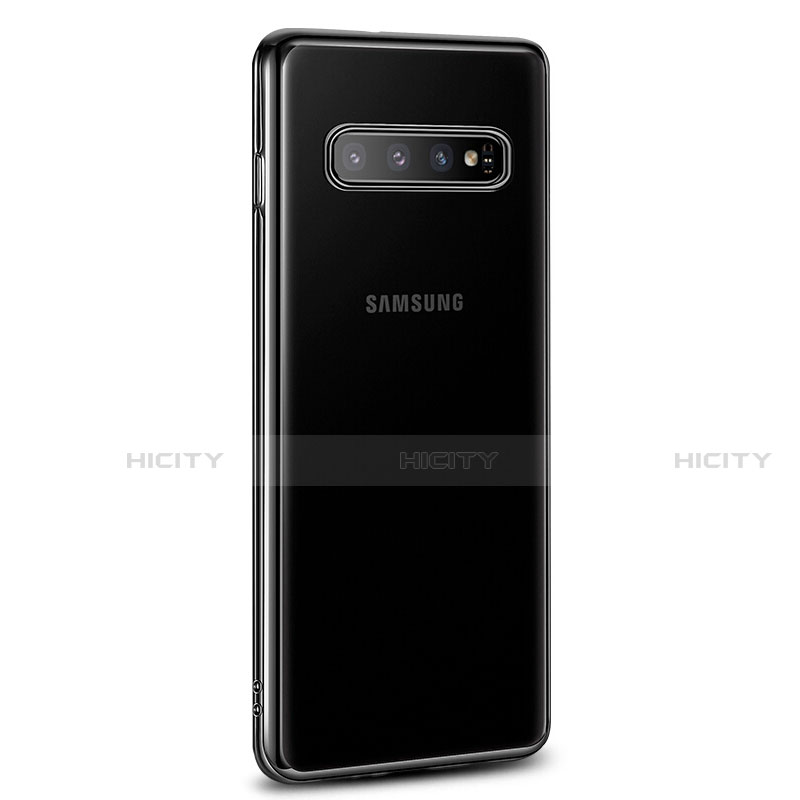 Silikon Schutzhülle Ultra Dünn Flexible Tasche Durchsichtig Transparent U03 für Samsung Galaxy S10