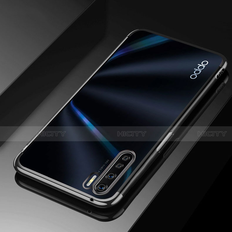 Silikon Schutzhülle Ultra Dünn Flexible Tasche Durchsichtig Transparent Z01 für Oppo F15