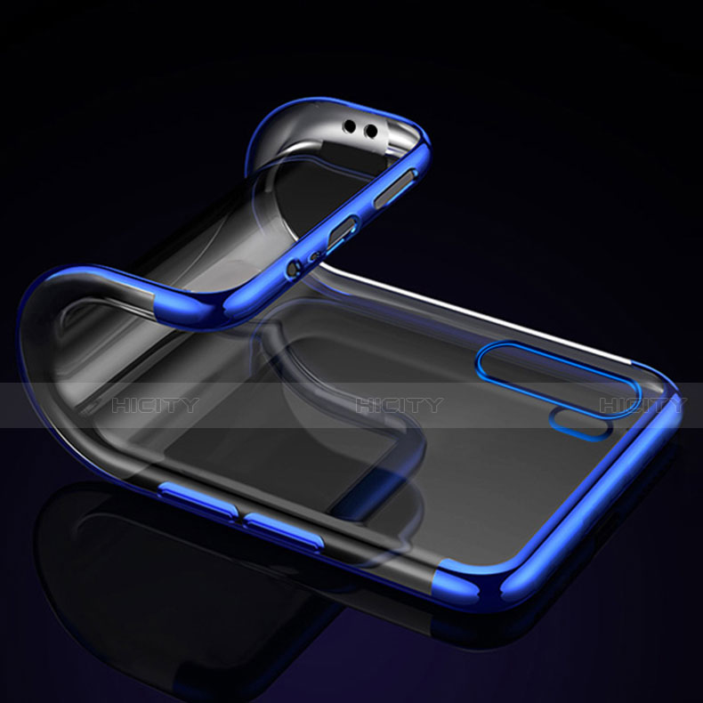 Silikon Schutzhülle Ultra Dünn Flexible Tasche Durchsichtig Transparent Z01 für Oppo F15