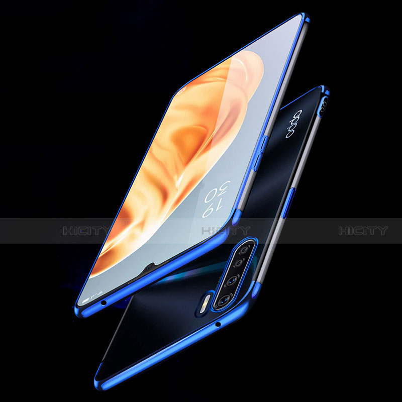 Silikon Schutzhülle Ultra Dünn Flexible Tasche Durchsichtig Transparent Z01 für Oppo K7 5G groß