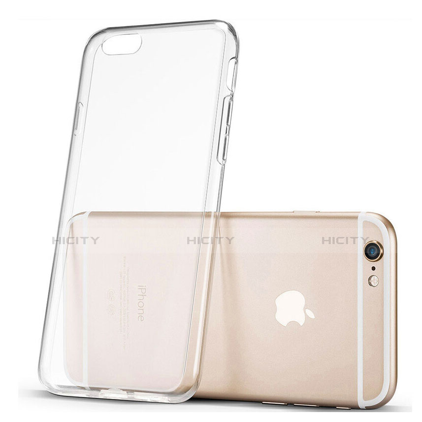 Silikon Schutzhülle Ultra Dünn Hülle Durchsichtig Transparent für Apple iPhone 6 Plus Klar