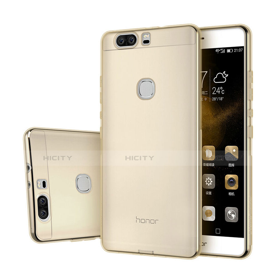 Silikon Schutzhülle Ultra Dünn Hülle Durchsichtig Transparent für Huawei Honor V8 Gold