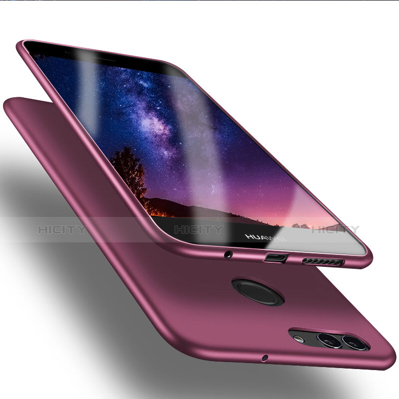 Silikon Schutzhülle Ultra Dünn Hülle S03 für Huawei Nova 2 Violett