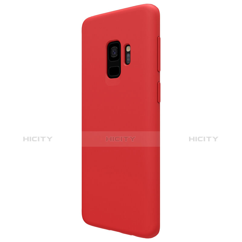 Silikon Schutzhülle Ultra Dünn Hülle S03 für Samsung Galaxy S9 Rot