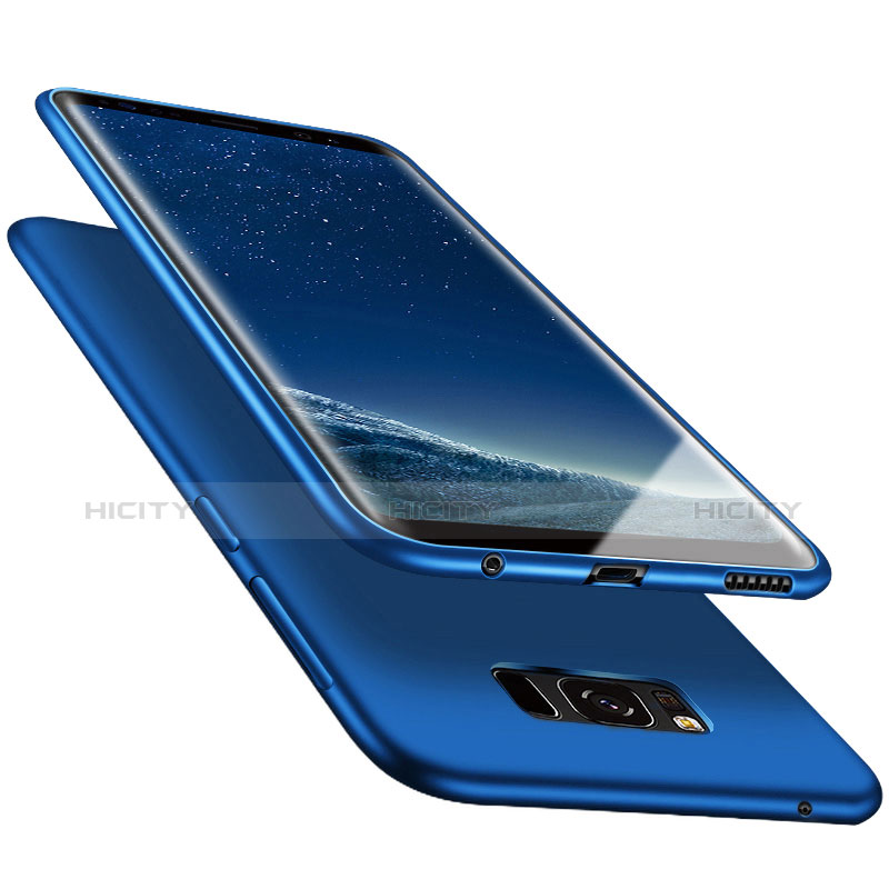 Silikon Schutzhülle Ultra Dünn Hülle S06 für Samsung Galaxy S8 Blau